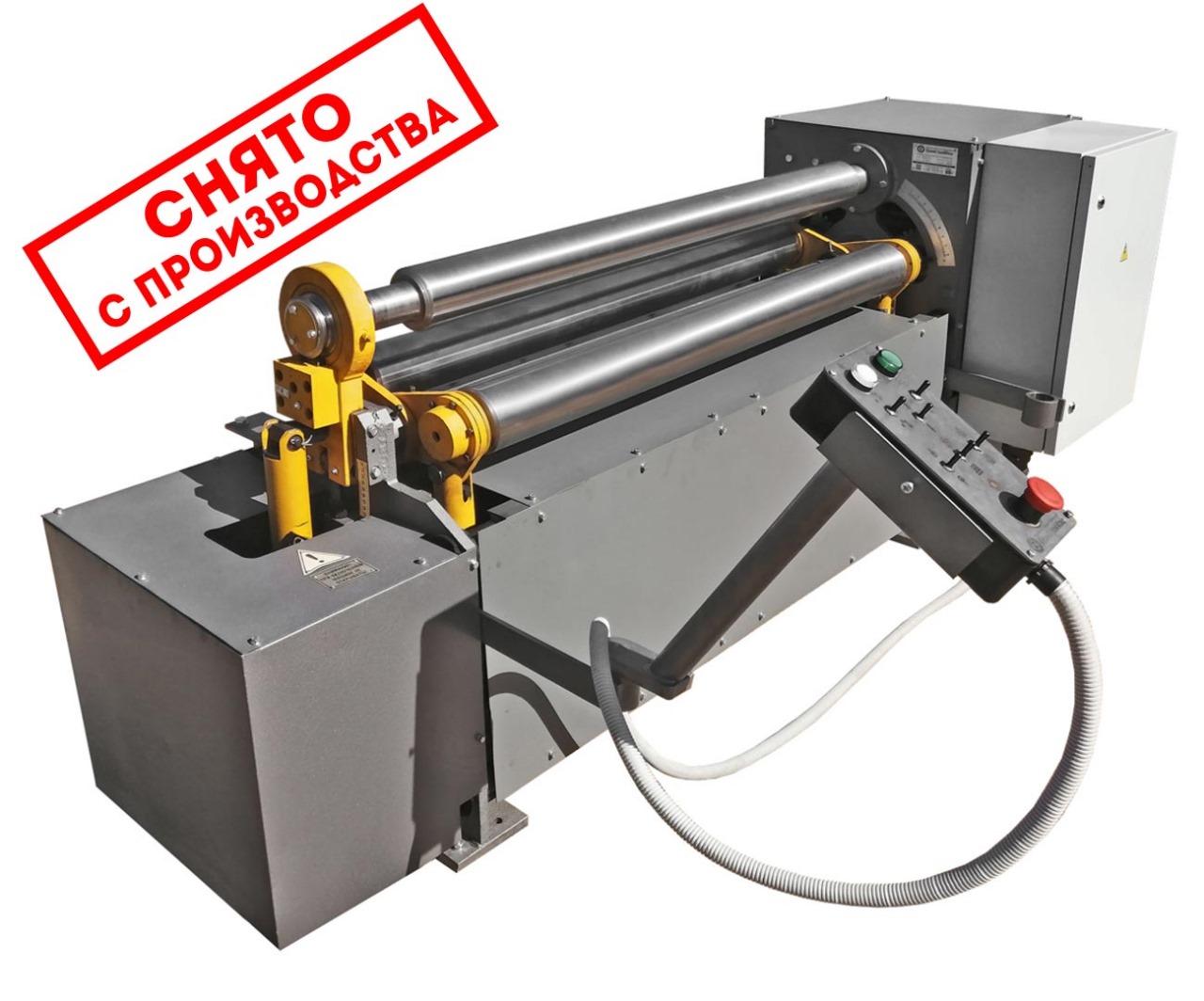 Машина листогибочная трёхвалковая ИБ 2213
