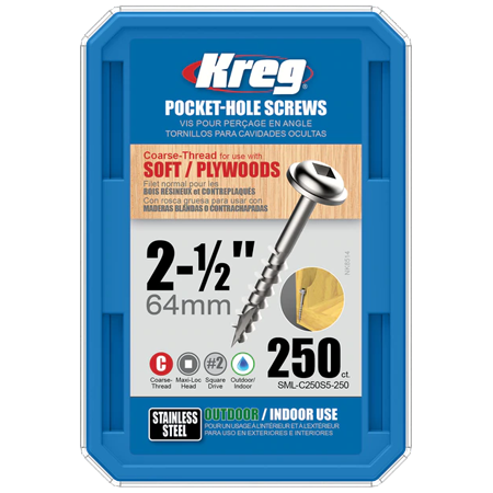 KREG Профессиональные приспособления для деревообработки Саморезы Kreg Jig из нержавеющей стали