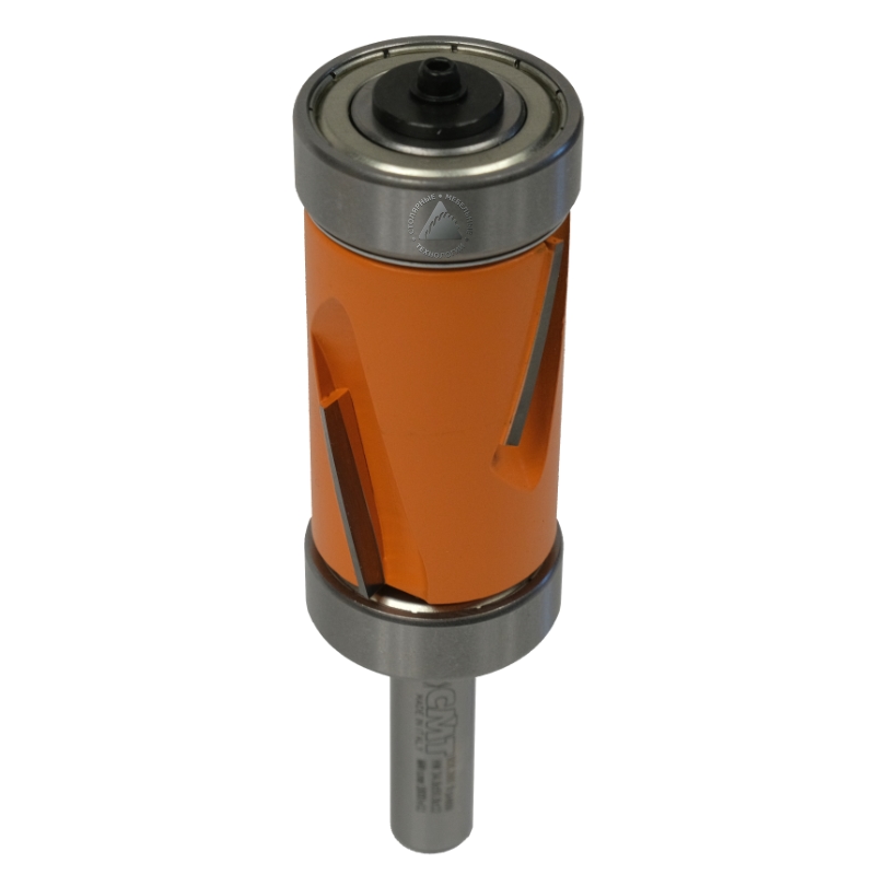 Обгонные компрессионные фрезы с двумя подшипниками Xtreme Flush Trim Bit СМТ