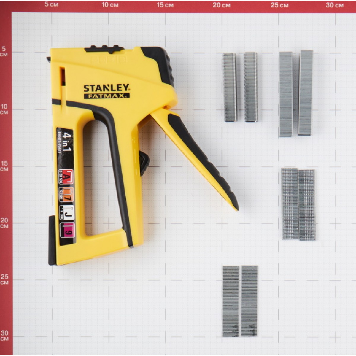 Степлер механический STANLEY Light Duty 4 в 1