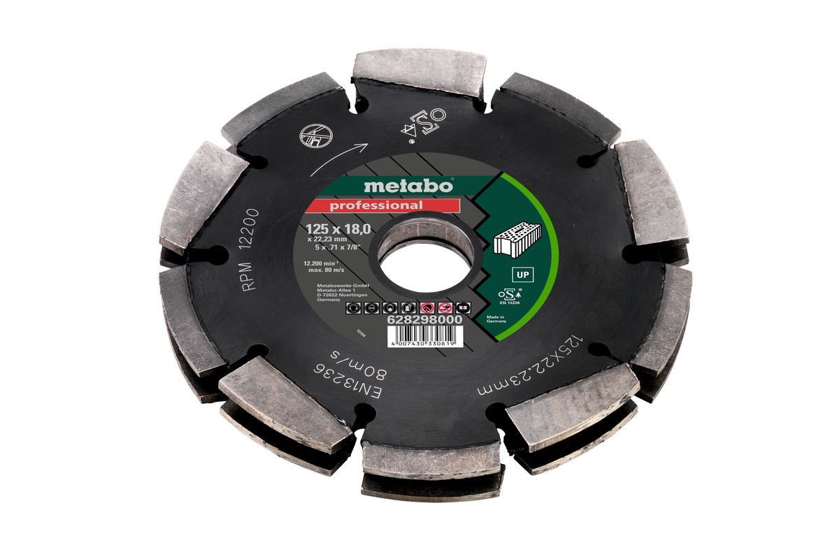 Metabo Инструмент и оснастка Алмазный фрезерный круг