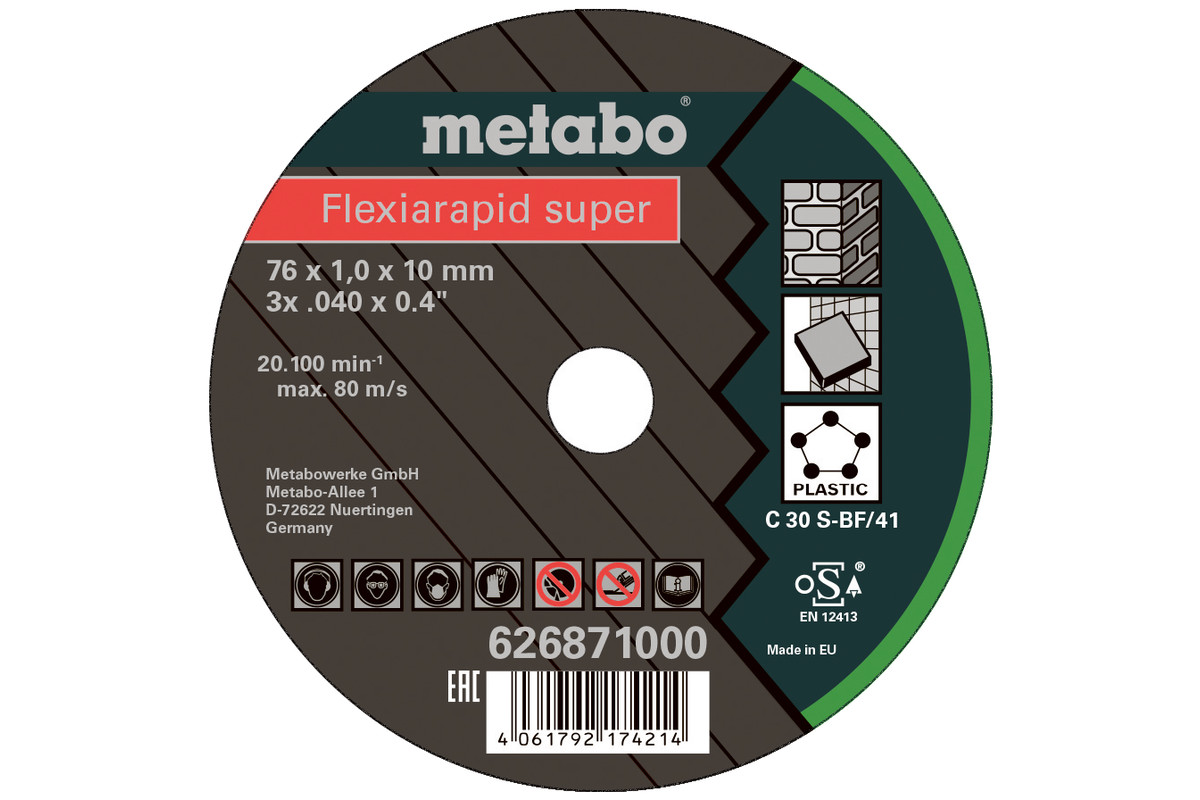 Metabo Инструмент и оснастка Flexiarapid super universal