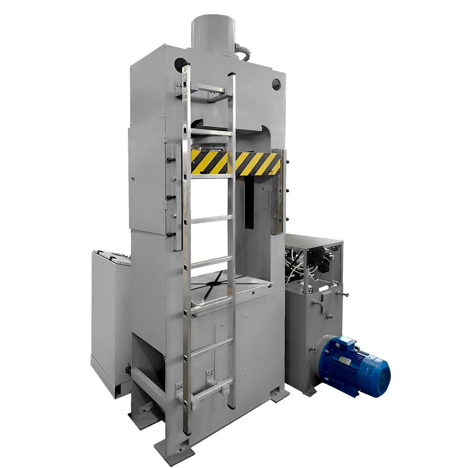 Пресс гидравлический с усилием 1000кН ДЕ2430, ДГ2430