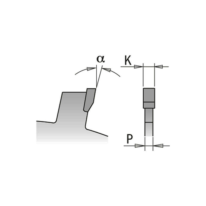 Диск пильный 180x30x5,0/3,0 15° FLAT Z=18 CMT 240.050.07M