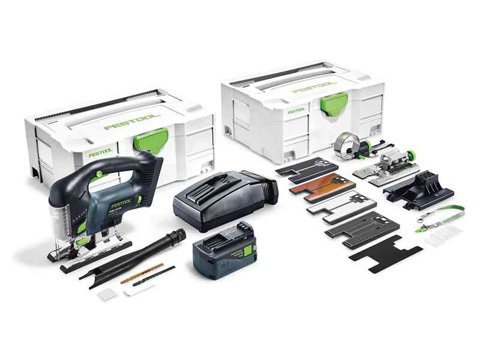 Аккумуляторный маятниковый лобзик PSBC 420 Li 5,2 EBI-Set CARVEX
