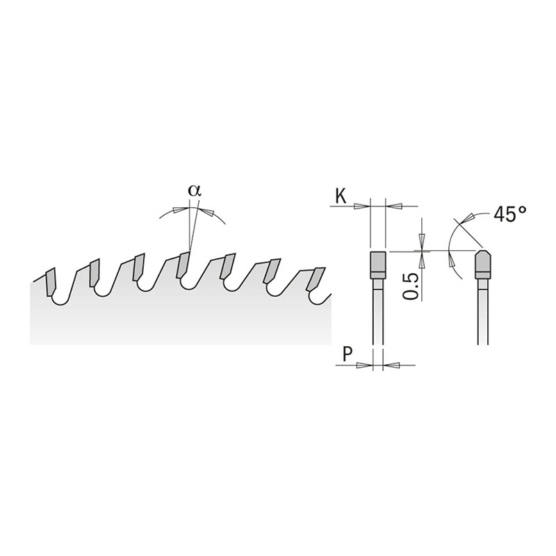 Диск пильный 430x80x4,4/3,2 16° TCG Z=72 CMT 282.072.17W2