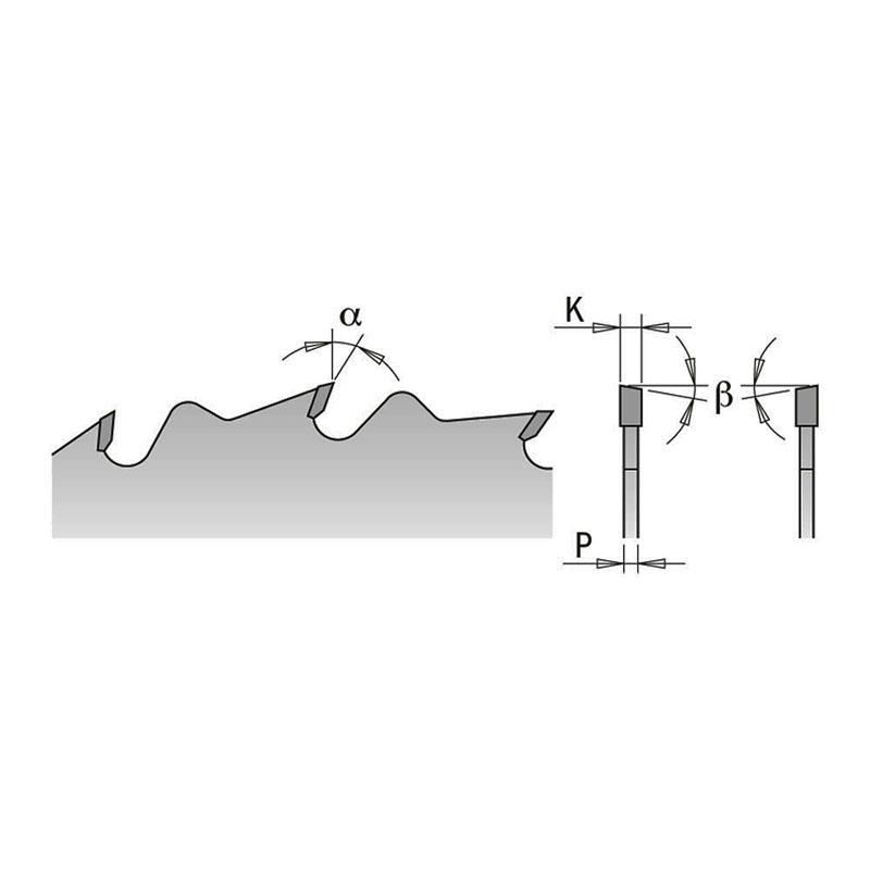 Диск пильный 550x30x4,2/3,2 15° 5° ATB Z=40 CMT 286.040.22M