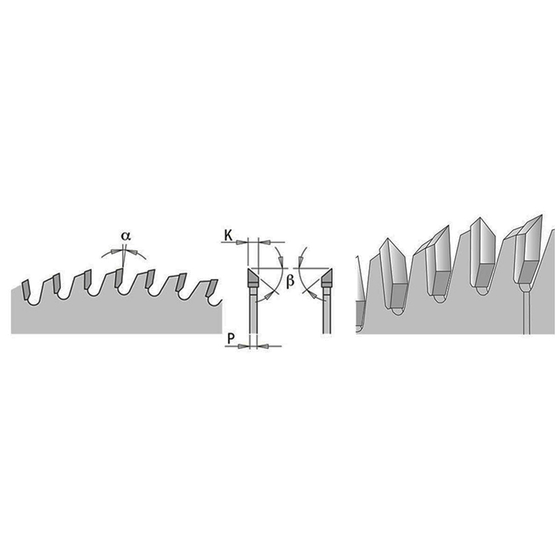 Диск пильный 250x30x3,2/2,2 -2° 38° ATB Z=80 CMT 283.680.10M