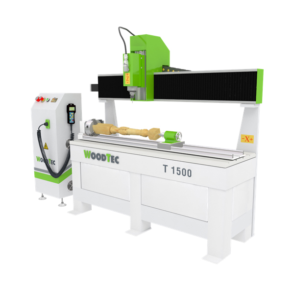 Токарно-фрезерный станок с ЧПУ WoodTec T 1500 Токарно-фрезерный станок с ЧПУ WoodTec T 1500