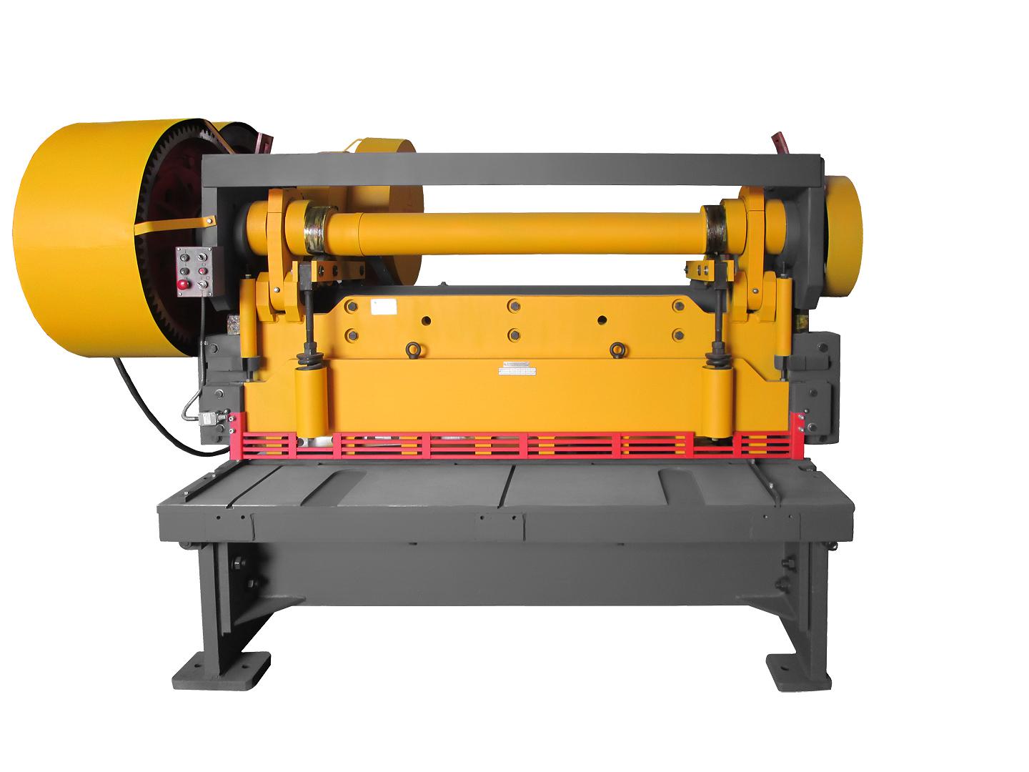 Ножницы гильотинные пневматические модели НА3122. Вид спереди
