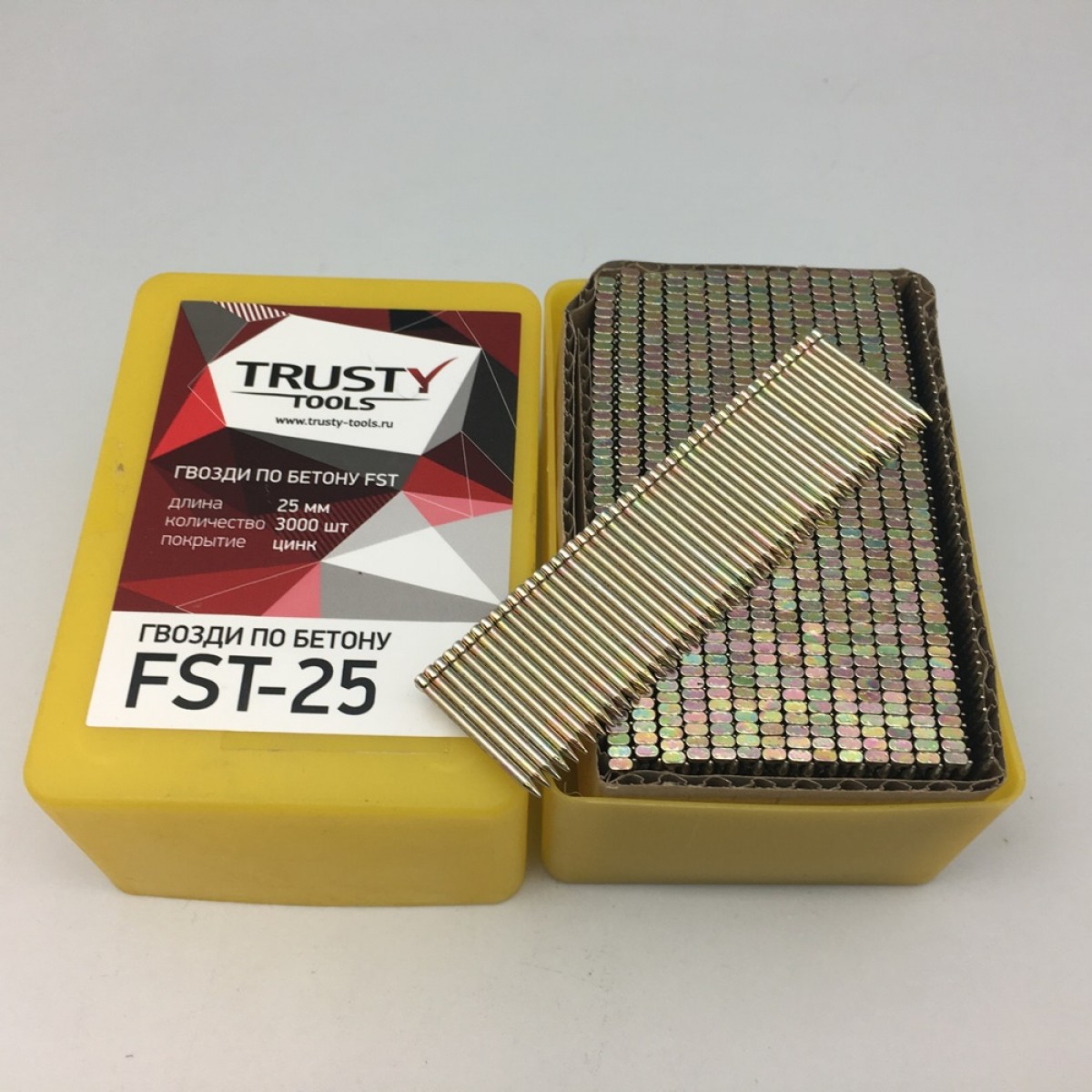 Гвоздь по бетону FST 25 мм