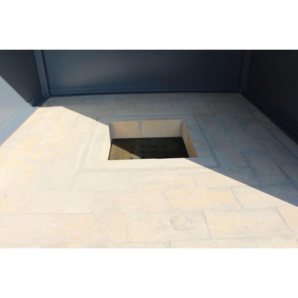 Горн кузнечный модели ГК-923МП. Поддон горна из специального огнестойкого кирпича